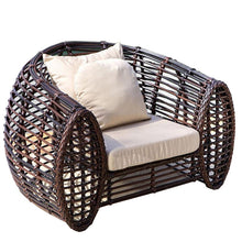 Load image into Gallery viewer, Outdoor sofa leisure outdoor balcony terrace courtyard garden rattan furniture combination
