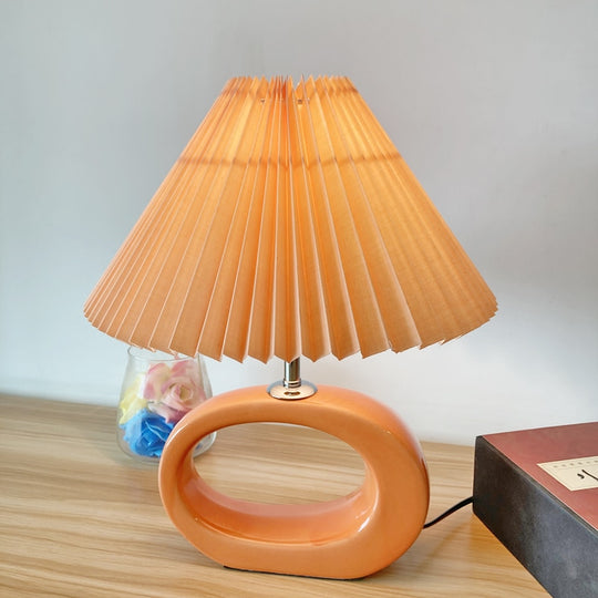 Ceramic Table Lamp Bedroom Desk Study Reading Lamp Classical Chinese Decorative Lamp Warm Wedding Gift Lamp