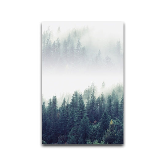 Forest Landscape Abstract Wall Art - decoratebyyou