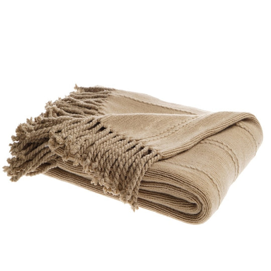 Cable Knit Woven Luxury Throw - decoratebyyou