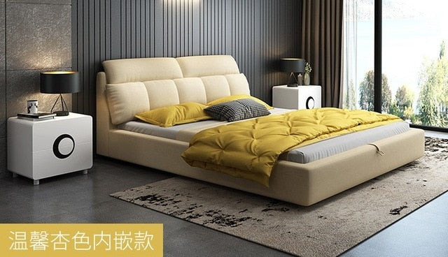 Simple modern double bed - decoratebyyou