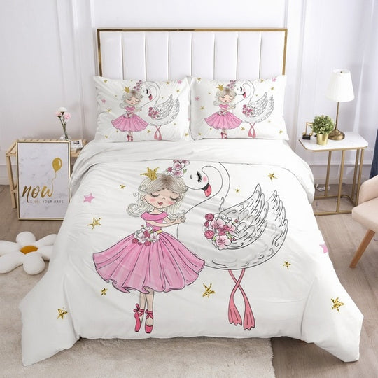 Girls Princess  Bedding Set - decoratebyyou