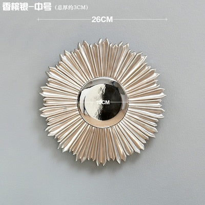 Sun Wall Mirror Decor - decoratebyyou