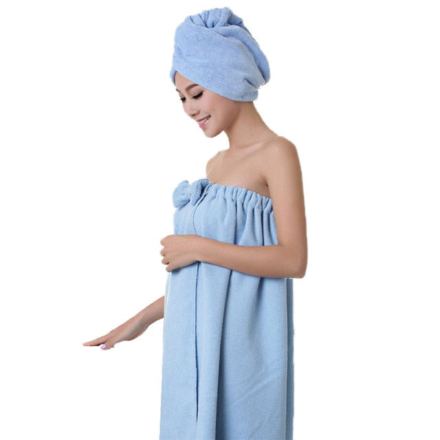 1pcs  Bathrobe Towels For Women - decoratebyyou
