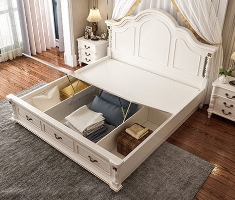 European type double bed master bedroom - decoratebyyou