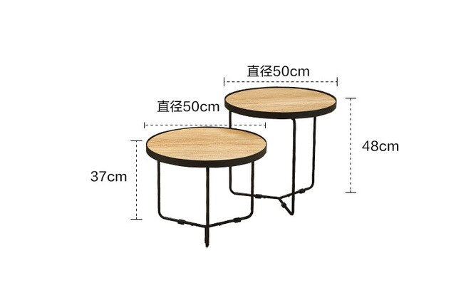 modern round coffee table set - decoratebyyou
