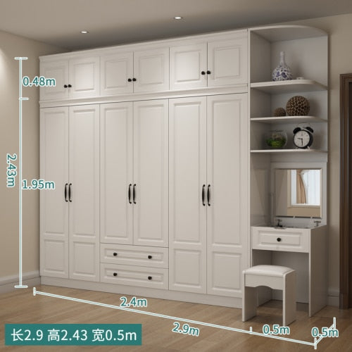 Wardrobe and Top Cabinet Simple Modern - decoratebyyou