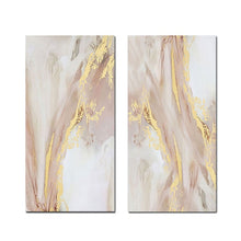 Load image into Gallery viewer, 2 Pcs Hand Painted Abstract Oil Painting on Canvas - decoratebyyou
