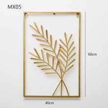 Load image into Gallery viewer, Metal Leaf Wall Hanging - decoratebyyou

