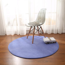 Load image into Gallery viewer, Nordic modern style carpet Round Coral fleece rug bedroom bedside mat living room coffee table blanket room decoration rug
