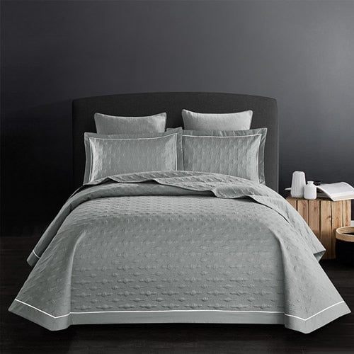 3Pcs Luxury Cotton Bedspread - decoratebyyou